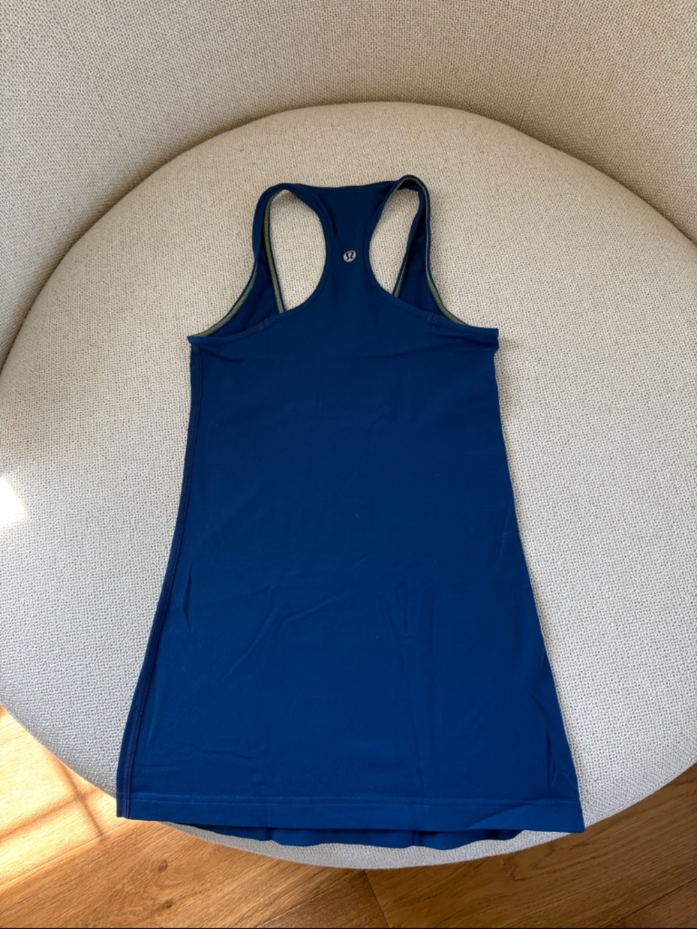lululemon athletica Blue Racerback Tank